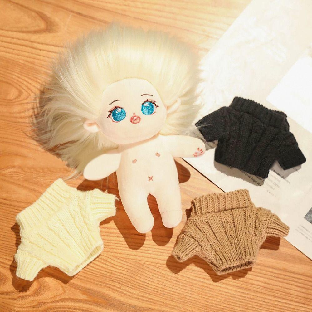 Multistyles Doll Sweaters Winter Warm Tops Baby Kids Clothes 20cm Cotton Doll/Idol Dolls