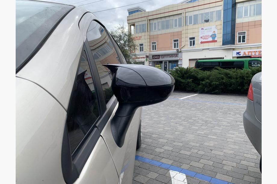 Накладки на зеркала BMW-Style (для Fiat 500, 2 шт) для Fiat 500/500L