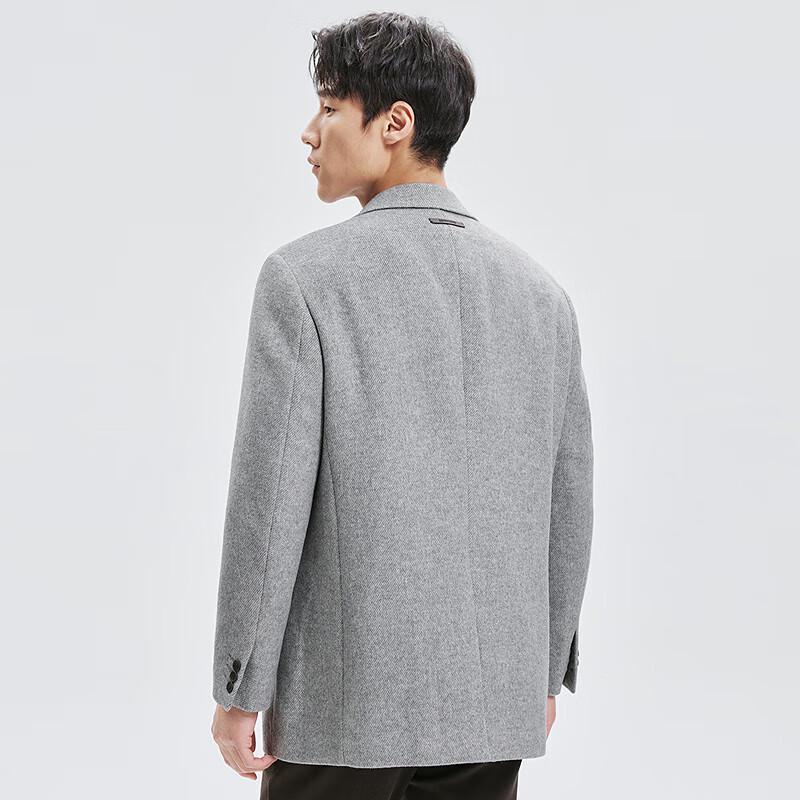 SEPTWOLVES Men's Wool Blend Warm Overcoat