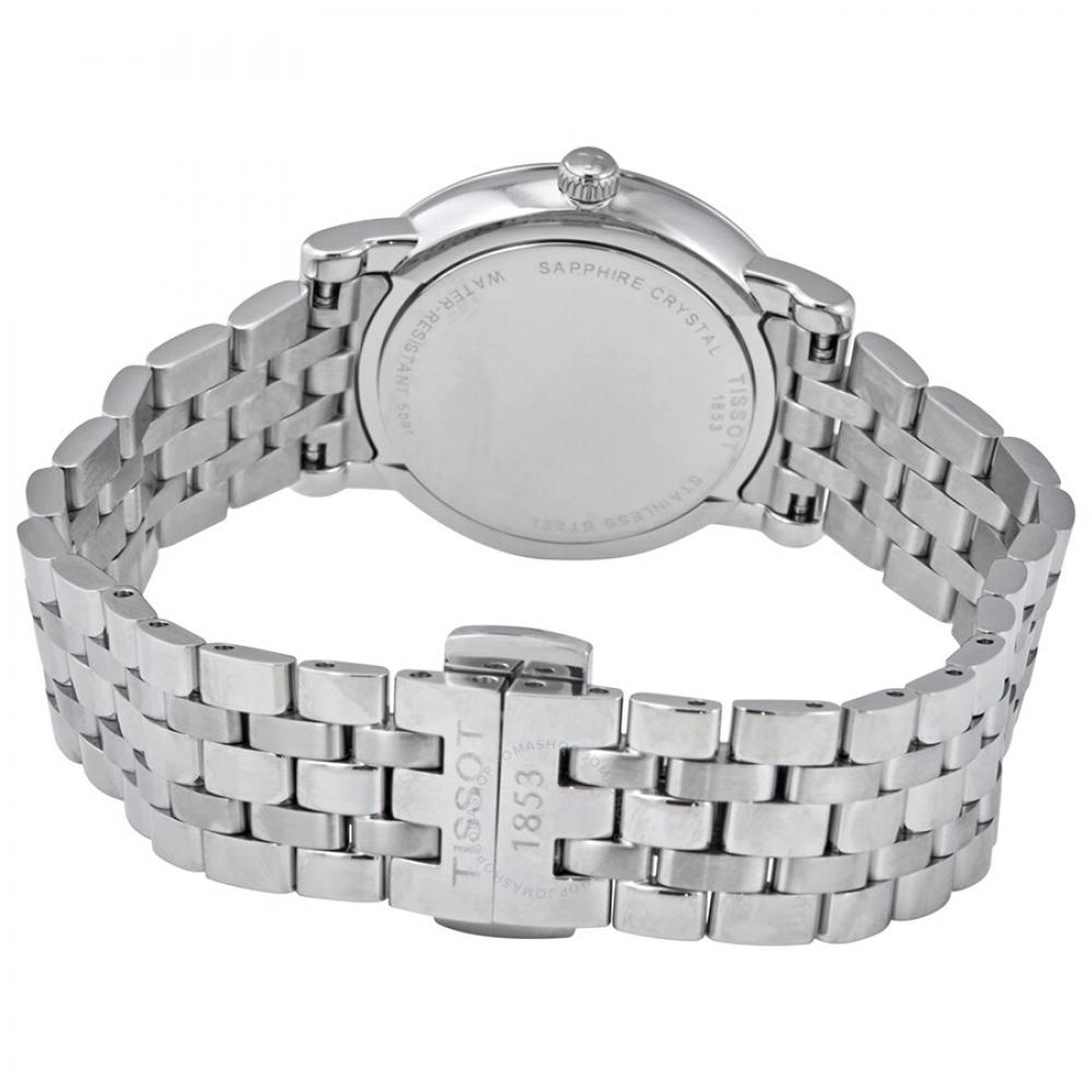 Tissot Carson Premium Lady Кварцевые Женские Часы Серебристый Циферблат T122.210.11.033.00