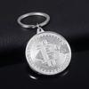 Новейший брелок для ключей Bitcoin 6 стилей, золотые и серебряные цвета, музыкальная группа, брелок, кулон, женская и мужская коллекция ювелирных изделий, подарок