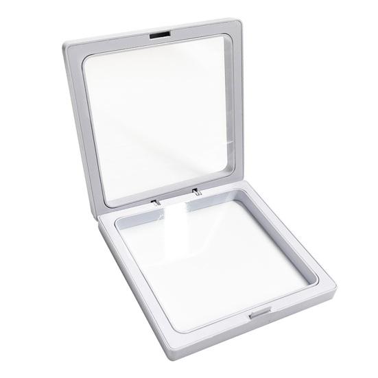 3 шт., набор прозрачных шкатулок для ювелирных изделий, полиэтиленовая пленка, небьющиеся многофункциональные коробки для хранения для ожерелья, браслета, кольца, дисплея