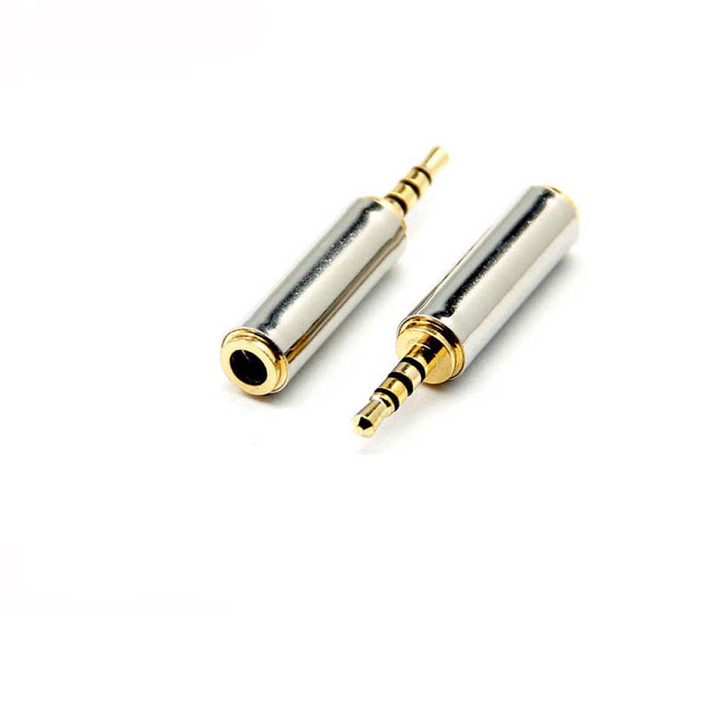 3.5mm to 2.5mm Male to Female Converter Earphone Amplifier Audio Connector Audio Plug Audio Adapter