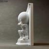 Hercules Mythical Figures Plaster Statue Desk Decoration Ornaments Creative Artwork Characters Sculpture Room Aesthetic Decor