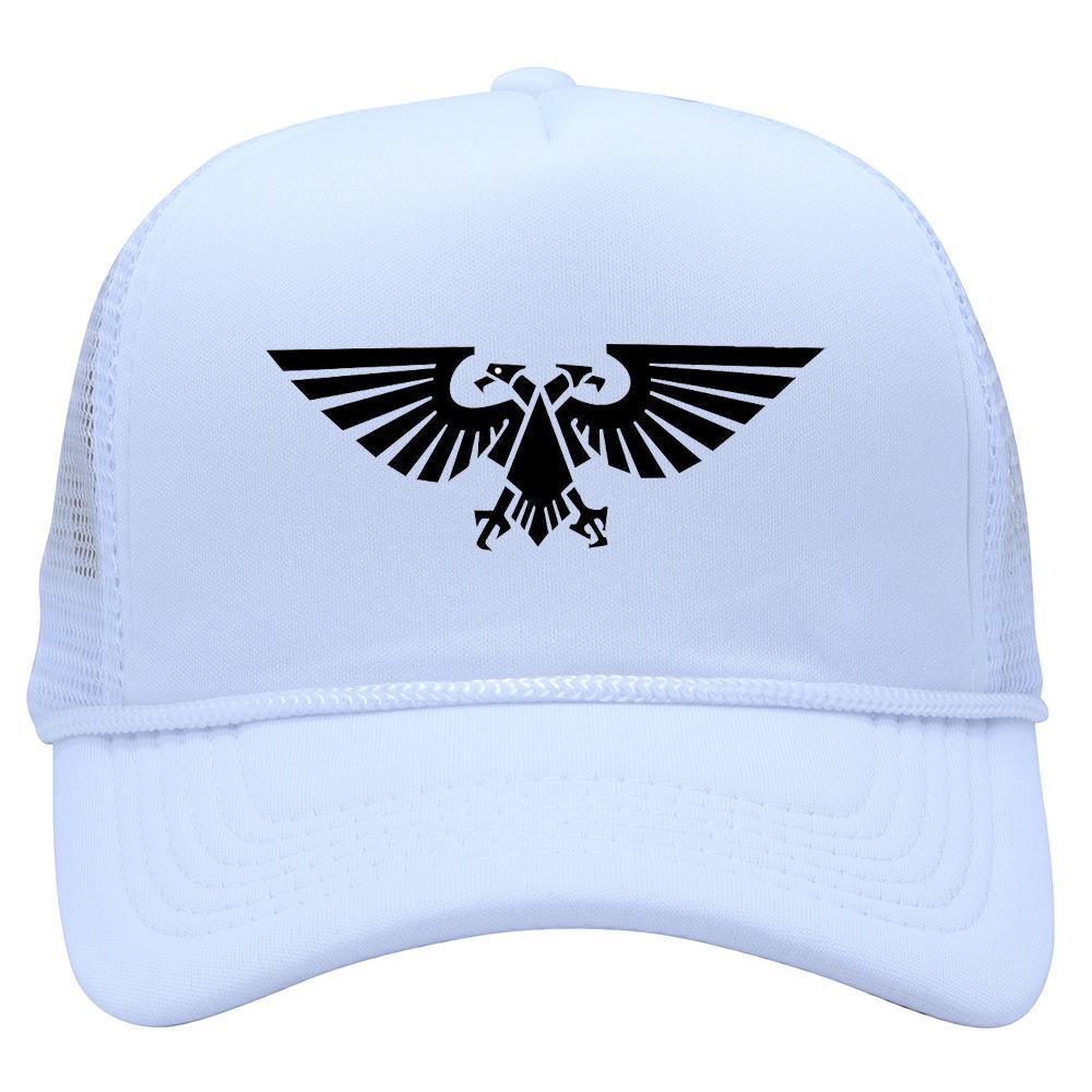 Curved-brimmed baseball cap Outdoor leisure breathable truck cap Spring and summer baseball cap Printed sunshade mesh truck cap