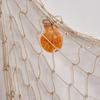 Beautifully Handcrafted With Shells Fish Net Decoration Craft Projects Note Package Content Decorative Background