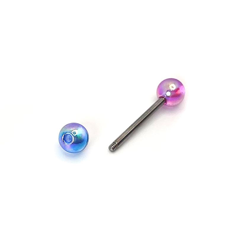 Titanium Steel Colorful Tongue Nails Piercing Body Studs Piercing Body Jewelry