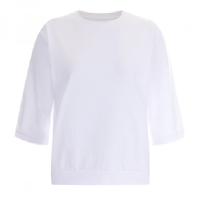 Shop Women Simple Loose FiT Round Neck 5 ShorT Sleeve T shirT 100 coTTon Dai