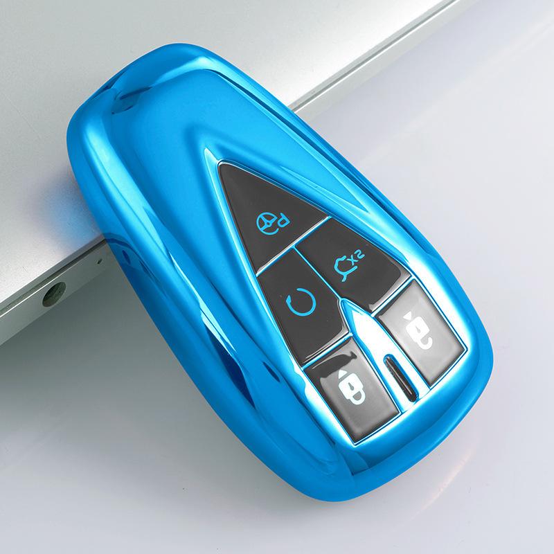 Чехол для дистанционного ключа из ТПУ с 3, 4, 5 кнопками для Changan CS35 Plus CS55 Plus CS75 Plus 2019 2020, защитный чехол для ключей, держатель для сумки