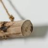 Unique Natural Driftwood Branches Wall Hanging Jewelry Organizers with 5 Hook Necklace Earrings