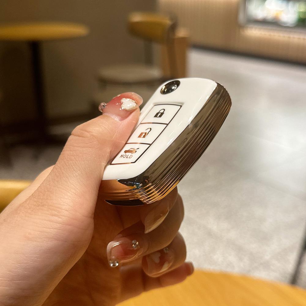 Мягкий чехол для дистанционного ключа из ТПУ для Nissan X-Trail Qashqai J11 Juke Murano Micra Tiida Maxima Altima Kicks аксессуары