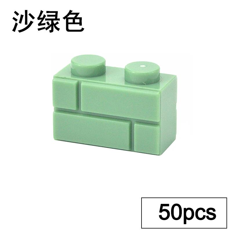 Крупные Фигурные Кирпичики Leduo 98283 15533 DIY 1x2 1x3 1x4 1+2 Точки Строительные Модули Образовательный Инструмент Наборы для Строительства Дома Игра