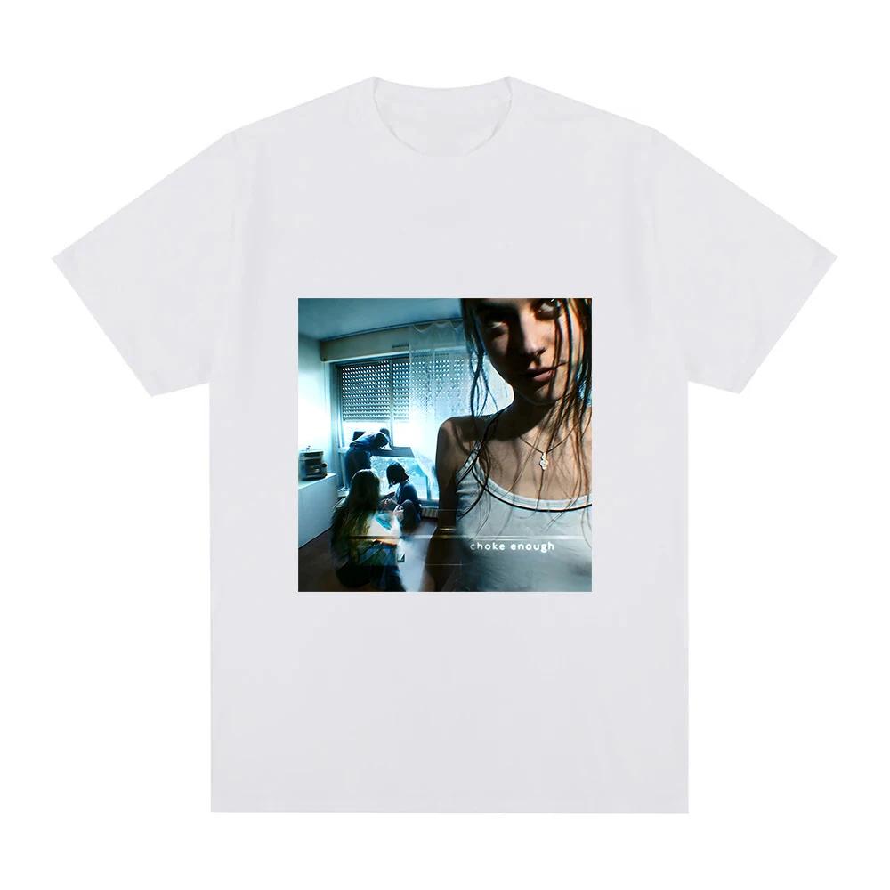 Oklou TShirt Choke Enough Album Graphic Printing Clothing 100cotton Comfortable Oneck Tshirts WomenUnisex Short Sleeve Tees