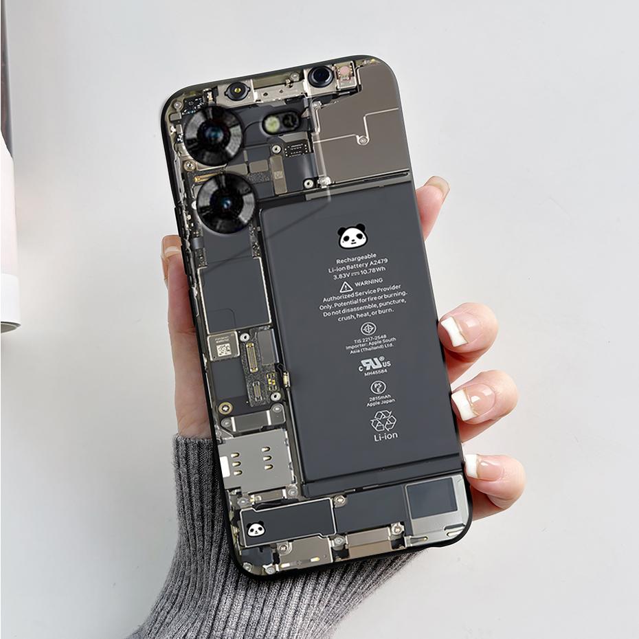 Чехол для Tecno Pova 5 LH7n Силиконовый чехол для телефона Стильный узор Тонкий Мягкий Черный Funda Чехол для Tecno Pova 5 4G 2023 Pova5 Capa