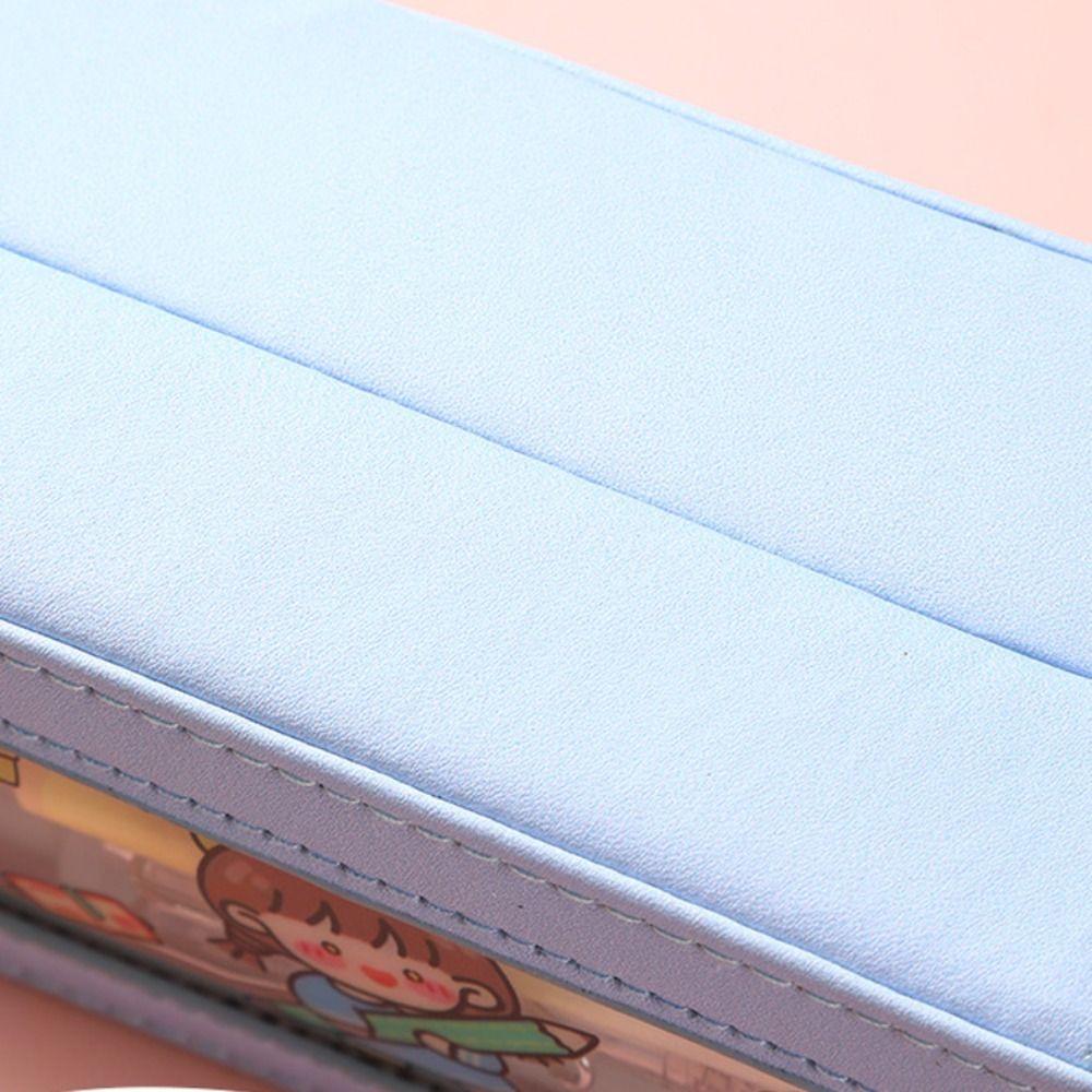 Multifunctional Pencil Box Large Capacity Pencil Bag Gift Cartoon Pencil Case  Student