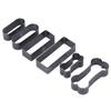 Bone Shape Leather Cutting Die Set Rectangle Craft Hole Puncher  Handmade DIY Leather Craft