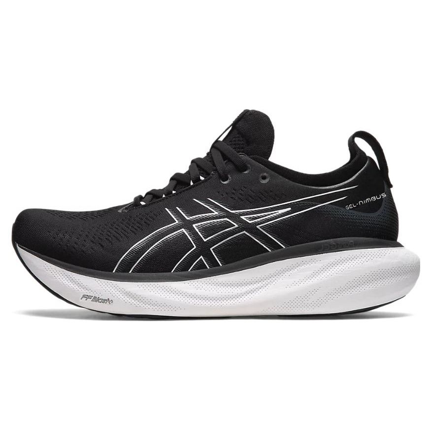 Asics Gel Nimbus 25 4E Wide Black Pure Silver Men Sneakers 1011B618-001