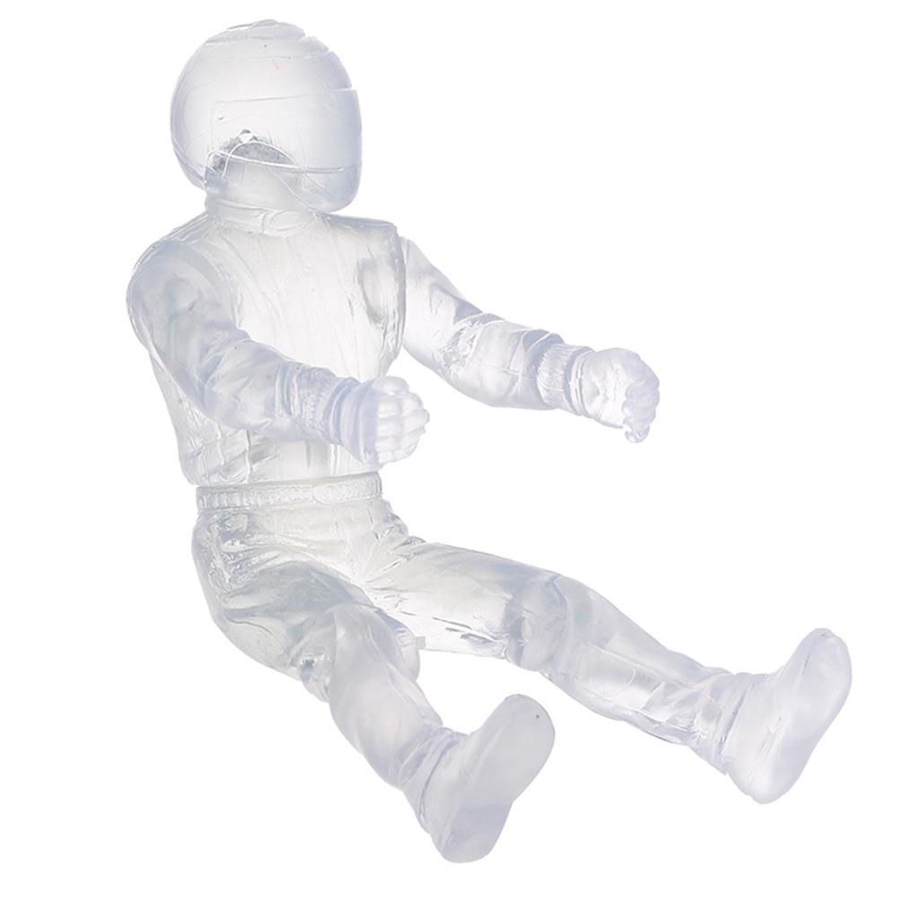 Killerbody RC Car Driver 130mm Total Height ABS DIY Part Replacement for 1 10 Traxxas Axial HSP HPI RC Touring Drifting