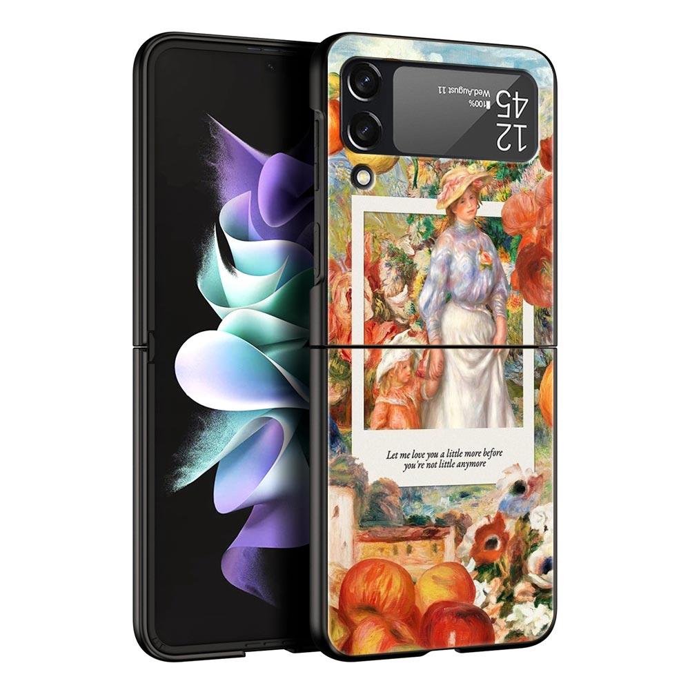 Эстетичный коллаж ART Чехол для телефона Венера Для Samsung Galaxy Z Flip3 Flip4 Flip5 Чехол-оболочка Для Z Flip 3 4 5 6 7 Жесткая складная крышка