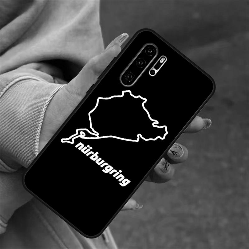 Чехол с дизайном трассы Формулы-1 Нюрбургринг для Huawei P40 Lite P20 P30 Nova 11 Pro 9 10 SE 3i 7i 11i 5T Y60 Y61 Y70 Y90 Y91