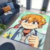 1pc Anime Cartoon Design Chair Mat, Office Desk Pad, Non-Slip Carpet for Home Decor, Suitable for All Seasons.I053