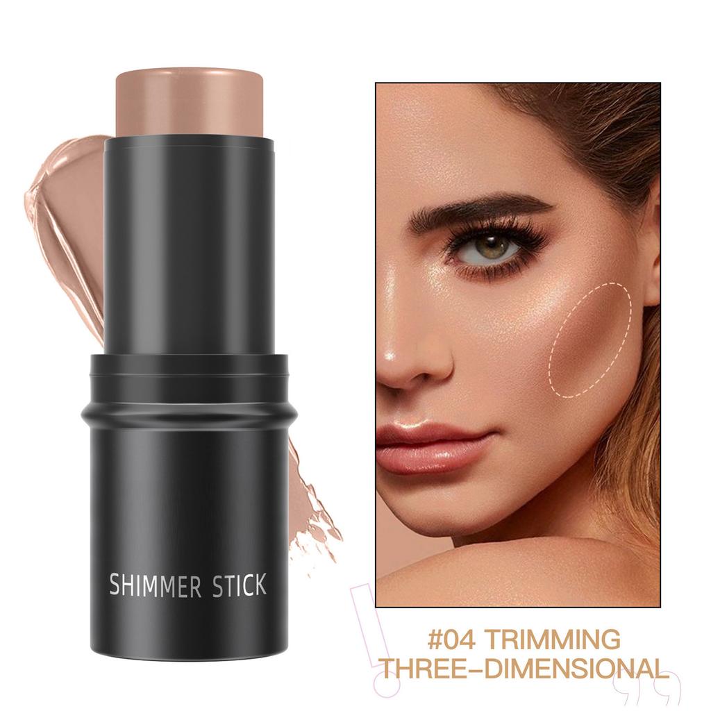 Blush and Bronzer Stick for Face | Non-Greasy, Hydrating Makeup with Natural Finish | Buildable Highlighter, Long-Lasting Cheek Color