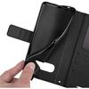 Galaxy S10 Plus Leather Wallet Case, Flip Protective Case Cover with Card Slots, Kickstand and Wrist Strap - Black