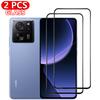 2pcs Full Screen Coverage Protector Tempered Glass Protective Glass Film For Redmi 13 13C A3 Note 13 4G 5G Note 13 Pro Note13 POCO C61 C65 X6 M6 Pro