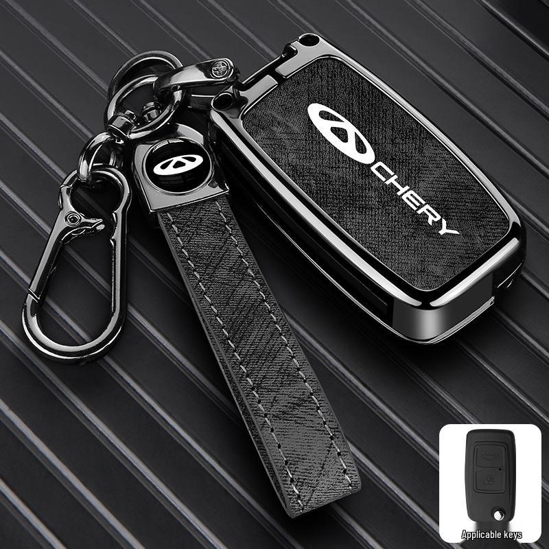 Чехлы-брелоки из цинкового сплава для Chery, Tiggo 8, 7 Plus - Полное покрытие, 5-кратная защита от падений