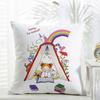 CCoco and Wondrous Gang Cushion Cover Daily Washable Linen Pillowcase Soft  for Sofa Bed Home Room Decor