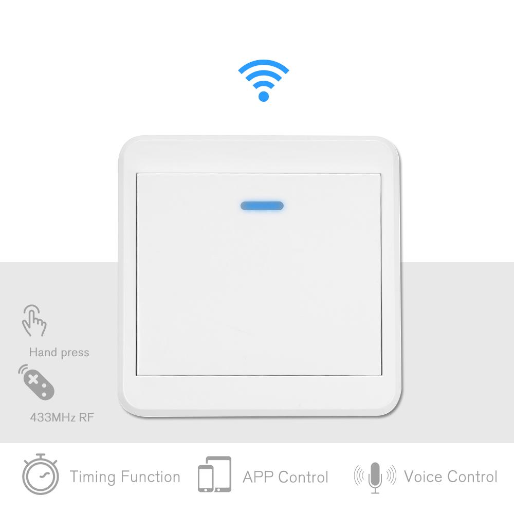 SONOFF WiFi кнопка выхода из двери 433 МГц беспроводной переключатель для электронного дверного замка NO COM
