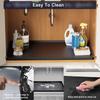 Easy To Clean Under Sink Mat Waterproof Drip Proof Tray Square Drain Pad  Counter