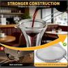 Japanese Style Stainless Steel Soy Milk Filter Fine Mesh Strainer Home Juice Extractor Residue Separator Kitchen Small Colander