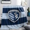 1PC Sporting Kansas City Patterned Flannel Blanket Suitable For All Seasons for Home Decor Warmth and Comfort Gifts Holiday Present