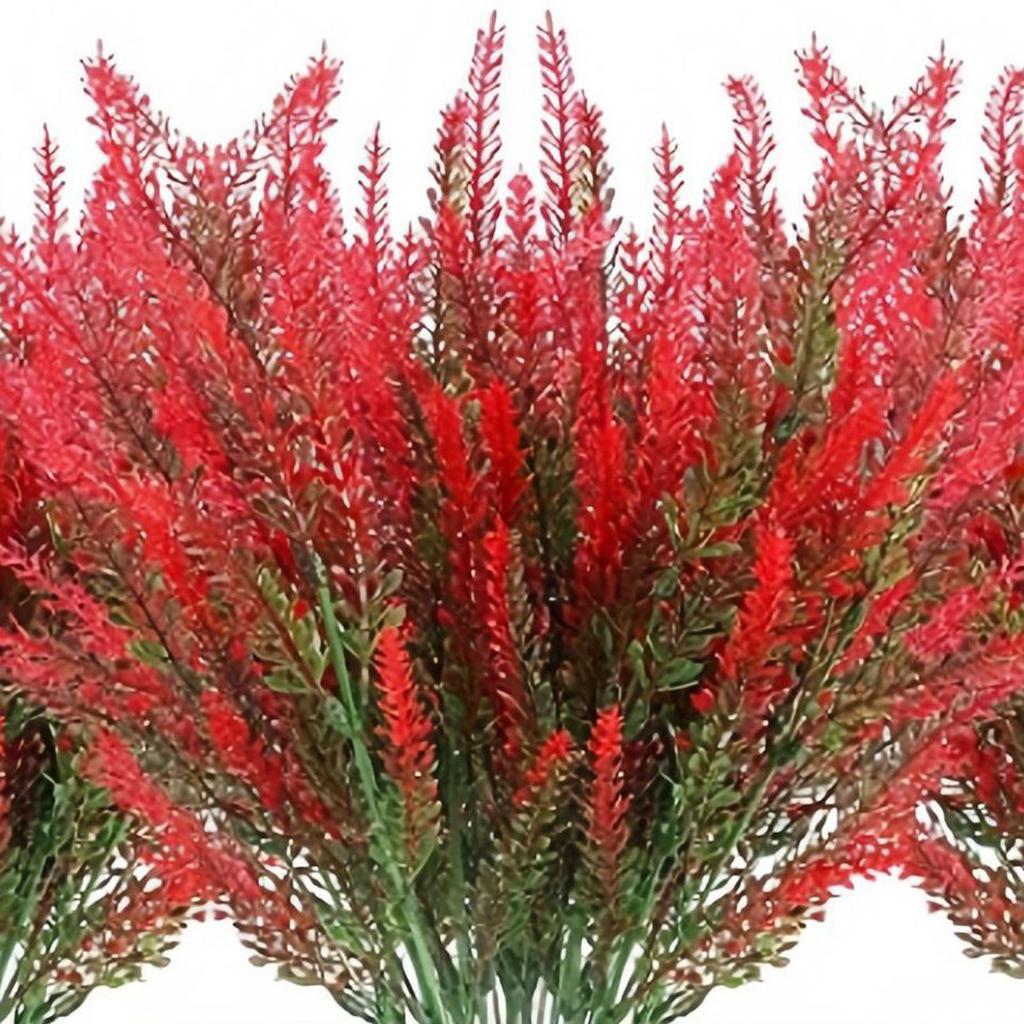 Пластиковое растение лаванды в горшке для домашнего декора, искусственные горшечные цветы лаванды, не требующие особого ухода, для украшения в помещении и на улице