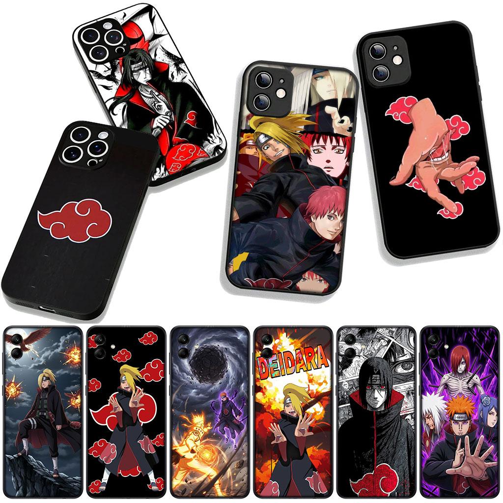 Narutos Deidara Itachi Pain Akatsuki Cover for OPPO A54 A40 A60 A80 A18 A16 A17 A38 A78 A79 A57 A58 A3 Pro A96 A15 A12 Case