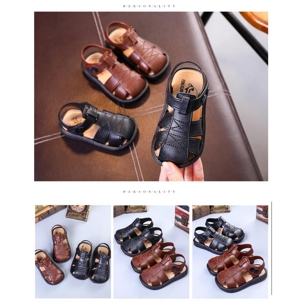 Летняя обувь для мальчиков 1-4 лет Детские сандалии, детские нескользящие сандалии Обувь для младенцев и малышей Пляжная обувь для маленьких детей