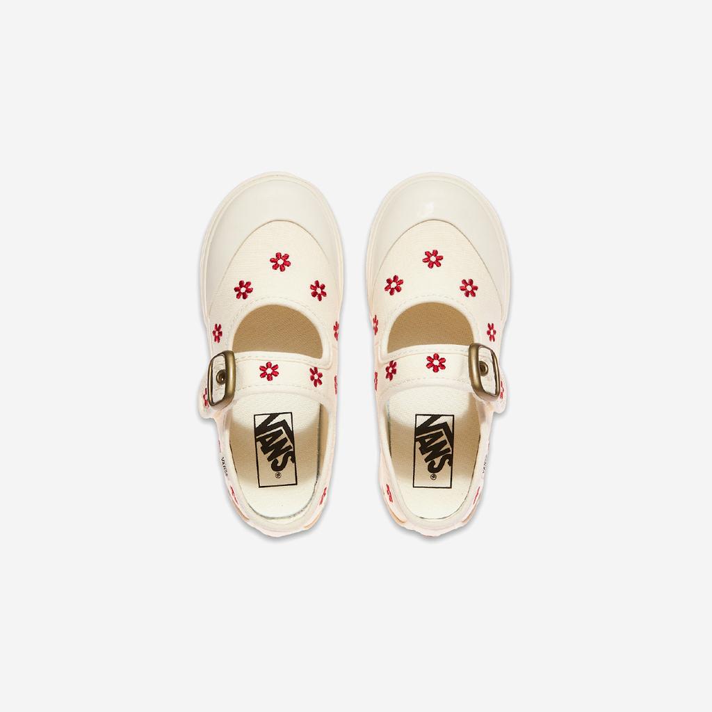 [Vans] Mary Jane Velcro Chantilly Floral [VN000CRYKSF-Chantilly Floral WHITE/RACING RED]