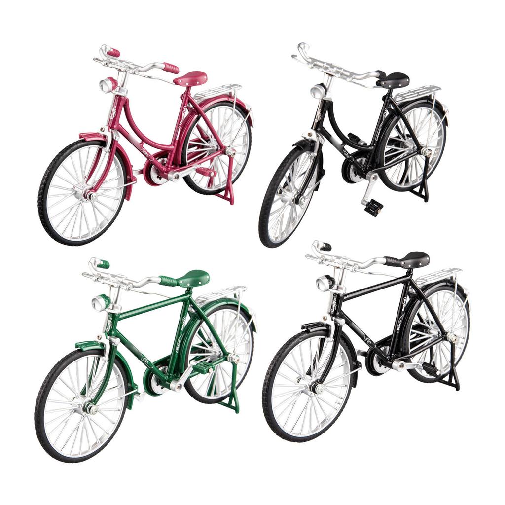 Ретро-велосипеды, модель, орнамент, ностальгический дизайн, миниатюрная фигурка велосипеда для гостиной, книжного шкафа и украшения рабочего стола