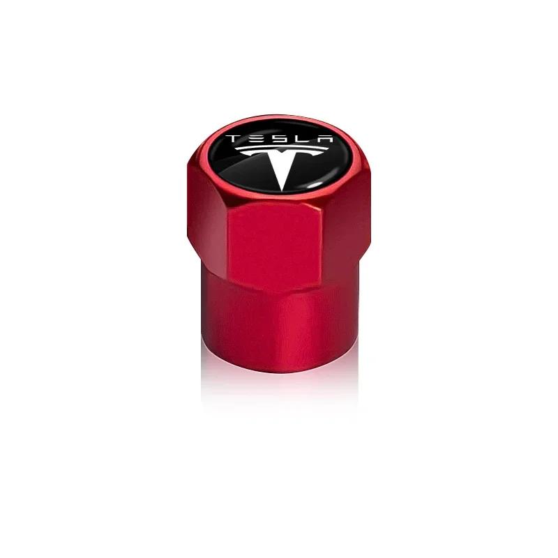 Автомобильная наклейка Клапан шины автомобиля Tesla Колпачки на ниппель колеса для Tesla Model 3 Model X Y SpaceX Салон Roadster