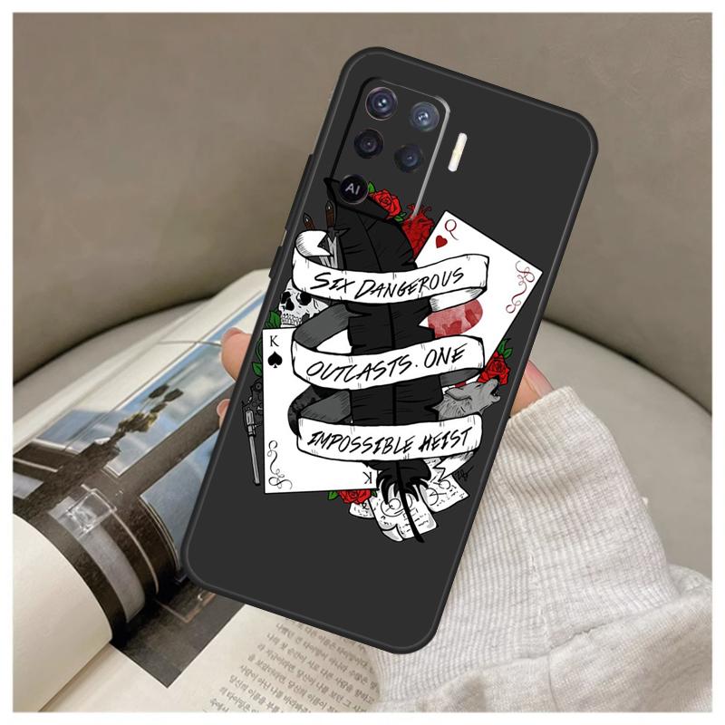 Шесть воронов Чехол для Oppo A80 A60 A40 A5 Pro A15 A16 A17 A57 A77 A94 A74 A54 A76 A96 A18 A38 A58 A78 A98