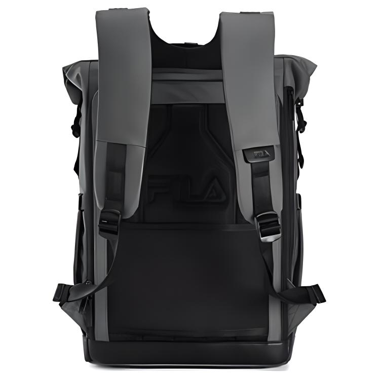 New FILA Fabric Laptop Bag Backpack Extra Small Men's Lead Gray F13M431102FDY