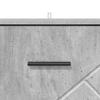 Nightstand Concrete Grey 38 x 38 x 66 cm Particleboard