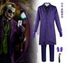 The Dark Knight Joker Heath Ledger Cosplay Suit, Halloween Men Stage Outfit