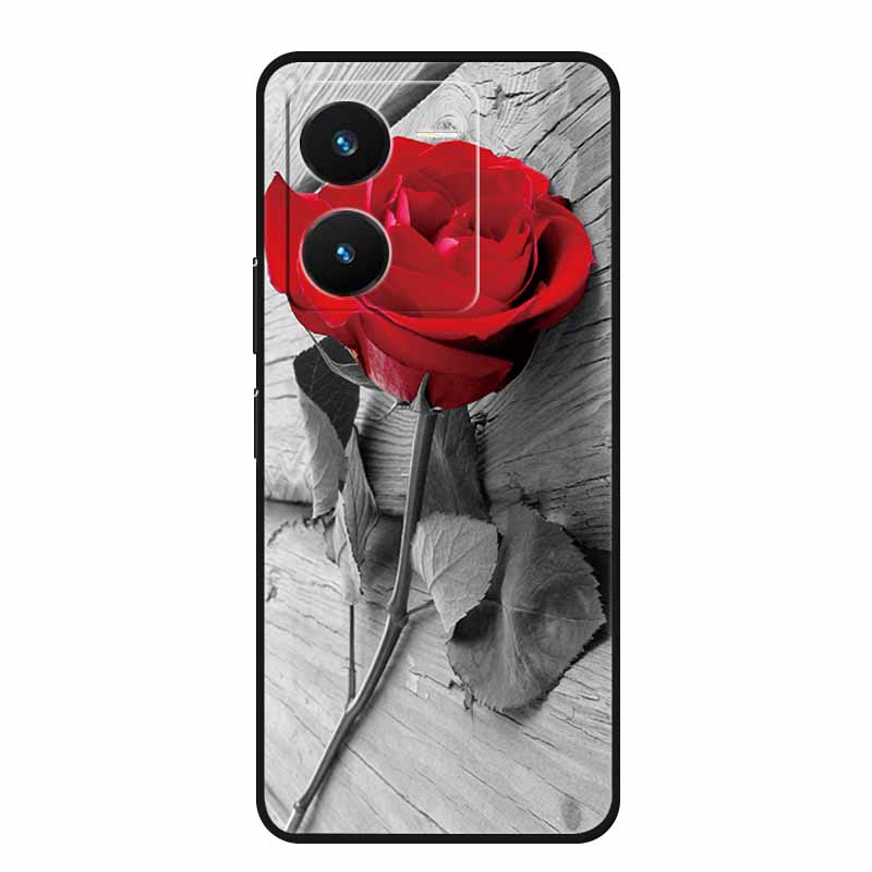 Чехол для Vivo IQOO Z8 Роскошный Мягкий ТПУ Силиконовый Чехлы для Телефона для Vivo IQOO Z8X 5G V2314A V2312A Защитная Обложка Мультяшный Новый Funda