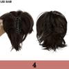 LISI HAIR Synthetic Messy Short Wavy Ponytail Wig Extensions Claw Wig For Effortless Style For Women