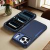 For iPhone 17 Pro Max 16 15 14 13 12 Pro 11 Fashion Luxury Hybrid Rugged Hard PC + TPU Phone Case Back Cover Lens Stand Protector Skins Shell