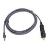 DC Car Power Cable 18AWG 10ft 12V To 24V Water Resistant Cigar Lighter Power Cord for Mini Dish Antenna RV Car Truck