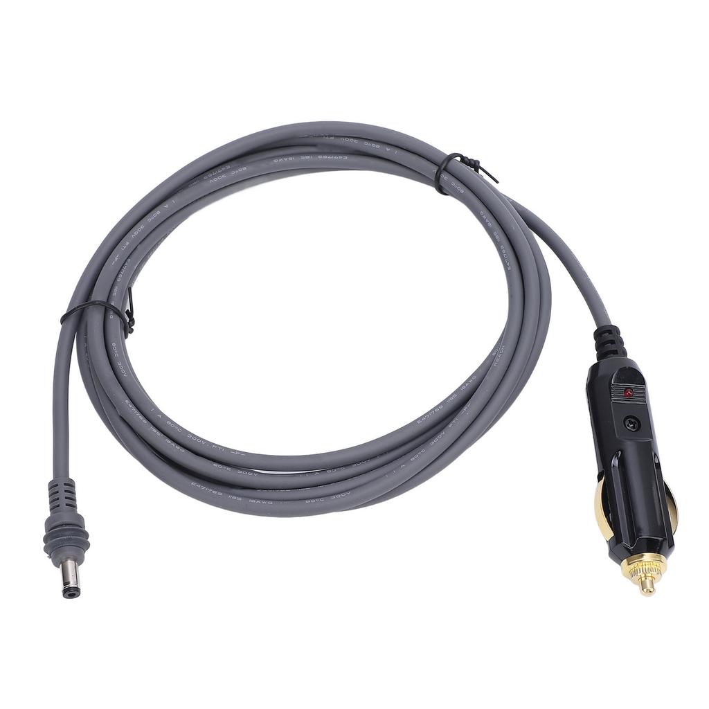 DC Car Power Cable 18AWG 10ft 12V To 24V Water Resistant Cigar Lighter Power Cord for Mini Dish Antenna RV Car Truck