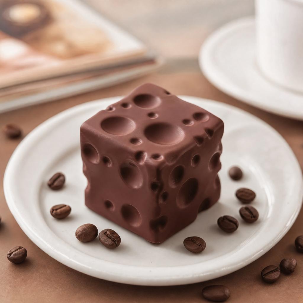Stress Toy - Chocolate Shape, Soft Filled Toy for Adults and Kids